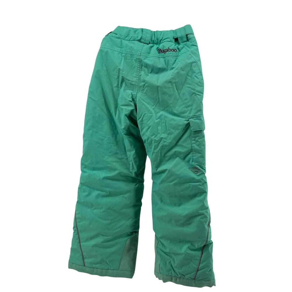 Columbia Bugaboo Kids Snow Pants Teal Waterproof Insulated Ski Winter  Small-8